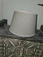 Prachtig taupe/grijs linnen lampenkapje flamant riviera, Grijs, Rechthoekig, Ophalen of Verzenden, Zo goed als nieuw