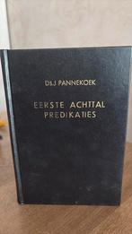 KR-1 Ds J Pannekoek Eerste Achttal predikaties, Boeken, Ophalen of Verzenden, Gelezen