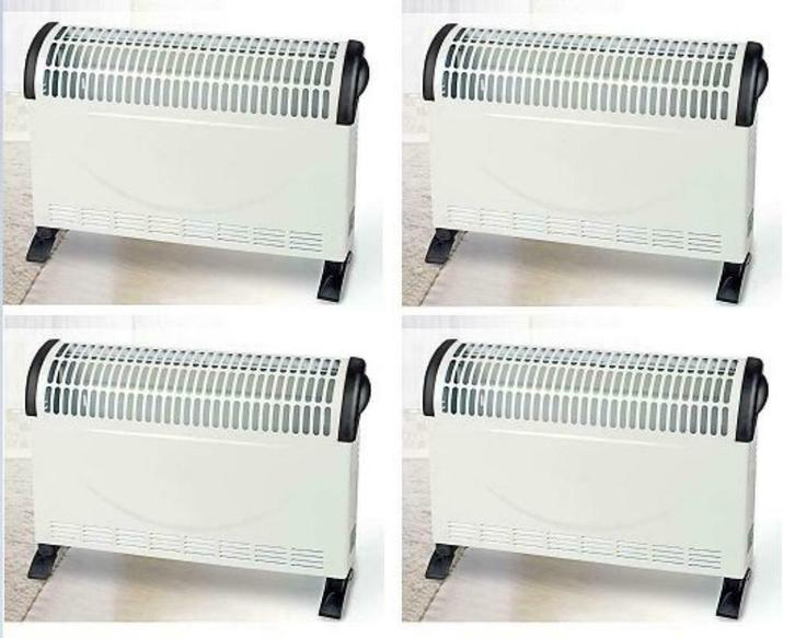 Weg Met Gas! Set Van 4 x Convector Kachel Door Uw Hele Huis!, Doe-het-zelf en Verbouw, Verwarming en Radiatoren, Nieuw, Ophalen of Verzenden