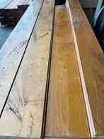 Eiken vloer 70 m2 massieve vloerdelen 20,5 cm breed 2 cm dik, Ophalen, Gebruikt, Vloerdelen of -planken, 10 m² of meer
