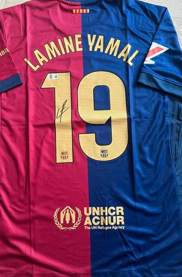Yamal Barcelona Beckett signed jersey beschikbaar voor biedingen