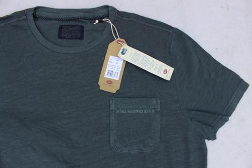 Heren t-shirt Petrol Industrries met zakje mt 2XL XXL nieuw, Kleding | Heren, T-shirts, Nieuw, Maat 56/58 (XL), Groen, Verzenden