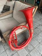 Sousafoon (bombardon-helicon) decoratief, Muziek en Instrumenten, Blaasinstrumenten | Hoorns, Overige typen, Gebruikt, Ophalen of Verzenden