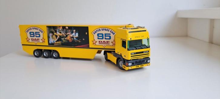 Tekno DAF 95 Super Space Cab 1:50, Hobby en Vrije tijd, Modelauto's | 1:50, Gebruikt, Bus of Vrachtwagen, Overige merken, Ophalen of Verzenden
