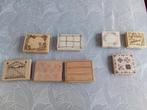 Stempels deels nieuw, Ophalen, Zo goed als nieuw, Houten stempel
