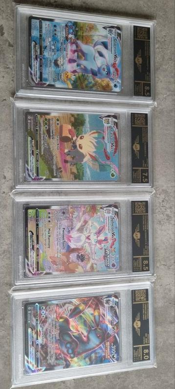 Pokémon set V Max umbreon sylveon leafeon glaceon