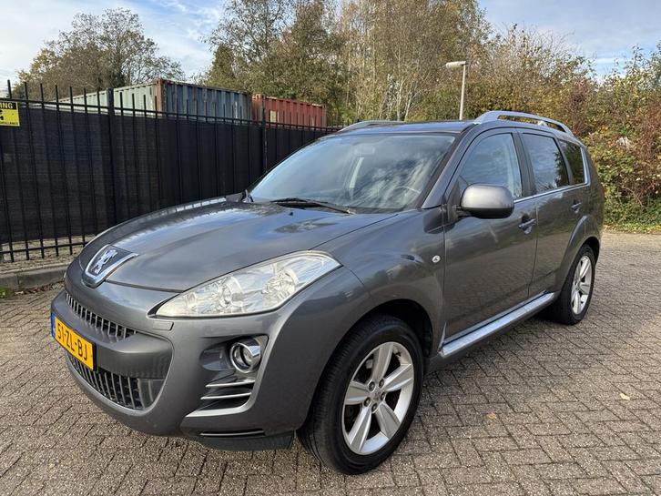Peugeot 4007 2.4 GT Automaat 4WD 7 Pers Leer/Clima/Stoelverw, Auto's, Peugeot, Bedrijf, Te koop, 4x4, Airbags, Airconditioning