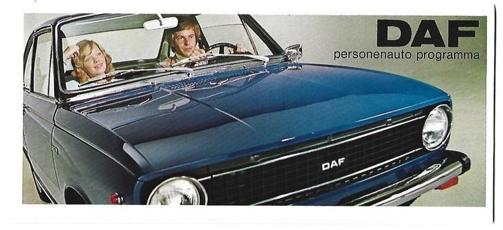 Daf 44, Daf 55, Daf 66 auto folder 1979 (DA66), Boeken, Auto's | Folders en Tijdschriften, Zo goed als nieuw, Overige merken, Verzenden