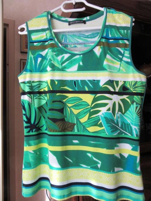 Betty Barclay top - maat 42 - mouwloos, Kleding | Dames, Tops, Nieuw, Maat 42/44 (L), Groen, Zonder mouw, Verzenden