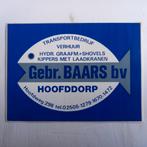 Oude sticker.  Transportbedrijf Gebr BAARS bv. Hoofddorp., Verzamelen, Stickers, Ophalen of Verzenden, Zo goed als nieuw, Overige typen