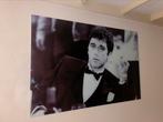 Tony Montana plexiglas, Huis en Inrichting, Ophalen, Zo goed als nieuw, Foto of Poster, 75 cm of meer