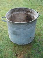 grote zinken bak / weckketel, Tuin en Terras, Ophalen, Overige materialen, Gebruikt, Minder dan 30 cm
