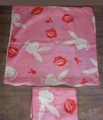 🌷1 persoons dekbedovertrek met sloop🌷: playboy, Huis en Inrichting, Verzenden, Eenpersoons, Dekbedovertrek