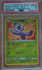 Ruilen | Shining Celebi SM79 | PSA 5 | Sun & Moon Promo, Hobby en Vrije tijd, Verzamelkaartspellen | Pokémon, Ophalen of Verzenden