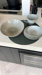 Casa servies earth green, Ophalen of Verzenden, Nieuw, Keramiek, Overige stijlen