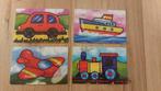 Houten Puzzels, Ophalen, Minder dan 10 stukjes, 6 maanden tot 2 jaar
