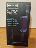 Nieuwe Flexson verlengkabel voor Sonos (zwart of wit), Overige typen, Nieuw, Ophalen of Verzenden, Sonos
