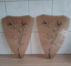 Glaspaneel. Geëtst of gezandstraald 32/22 cm., Antiek en Kunst, Ophalen of Verzenden