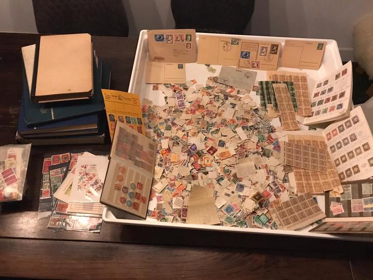 Verzameling postzegels met name oud Duitsland, Postzegels en Munten, Postzegels | Volle albums en Verzamelingen, Buitenland, Ophalen of Verzenden