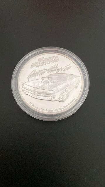 Fast and Furious 1 ounce zilver Quarter Mile At The Time beschikbaar voor biedingen