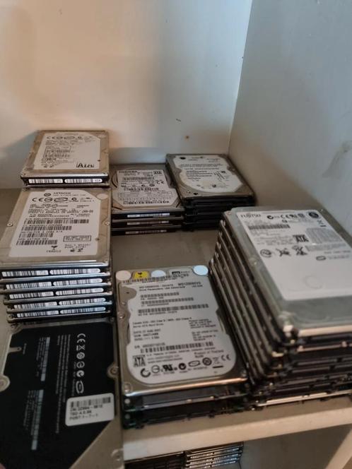 Verschillende merken 120gb laptop hdd hardeschijf, Computers en Software, Harde schijven, Gebruikt, Laptop, Intern, HDD, SATA