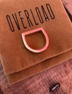 Overload studios moonbeam ring 14k goldplated maat 16, Sieraden, Tassen en Uiterlijk, Nieuw, Goud, Goud, Ophalen of Verzenden