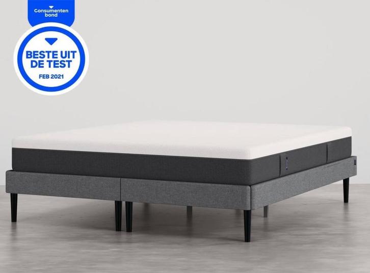 Het Emma Original Bed frame -160x200 cm - Donker grijs, Huis en Inrichting, Slaapkamer | Bedden, Gebruikt, Tweepersoons, 160 cm