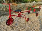 Uniek oude kinderfiets met kiepwagentje authentiek, Ophalen of Verzenden, Gebruikt
