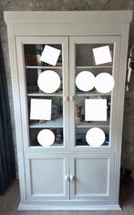 Buffetkast wit, Huis en Inrichting, Kasten | Buffetkasten, Ophalen, 100 tot 150 cm, Glas, 150 tot 200 cm