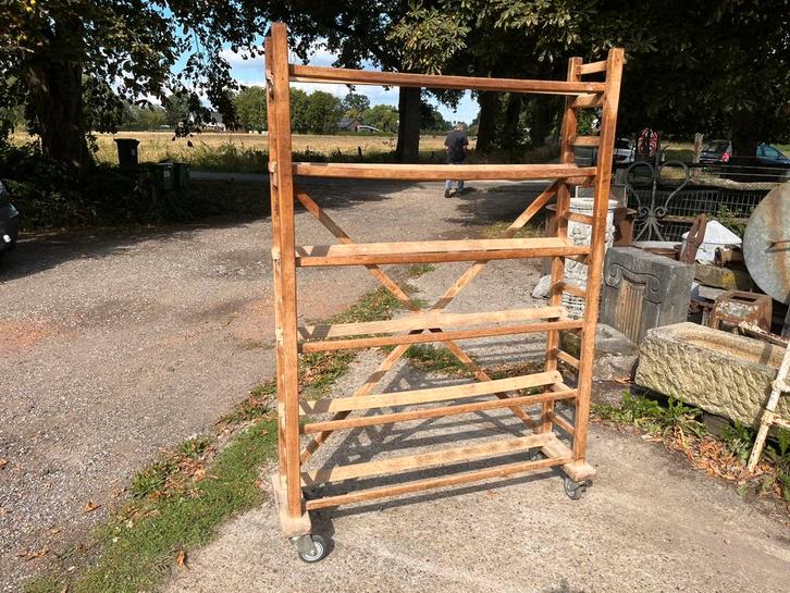 Oud bakkersrek broodkar of bakkerskar of winkelrek, Antiek en Kunst, Curiosa en Brocante, Ophalen