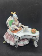  Wilhelm Rittirsch Dresden porseleinen beeldje, Ophalen of Verzenden