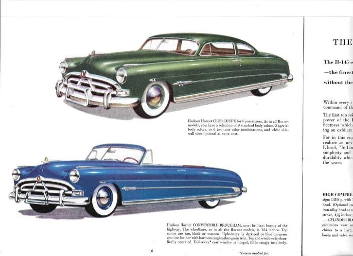 HUDSON HORNET,   1951, Boeken, Auto's | Folders en Tijdschriften, Gelezen, Overige merken, Ophalen of Verzenden