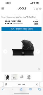 Joolz Hub+ Zwart Reiswieg - Zo goed als nieuw, Kinderen en Baby's, Kinderwagens en Combinaties, Ophalen of Verzenden, Zo goed als nieuw