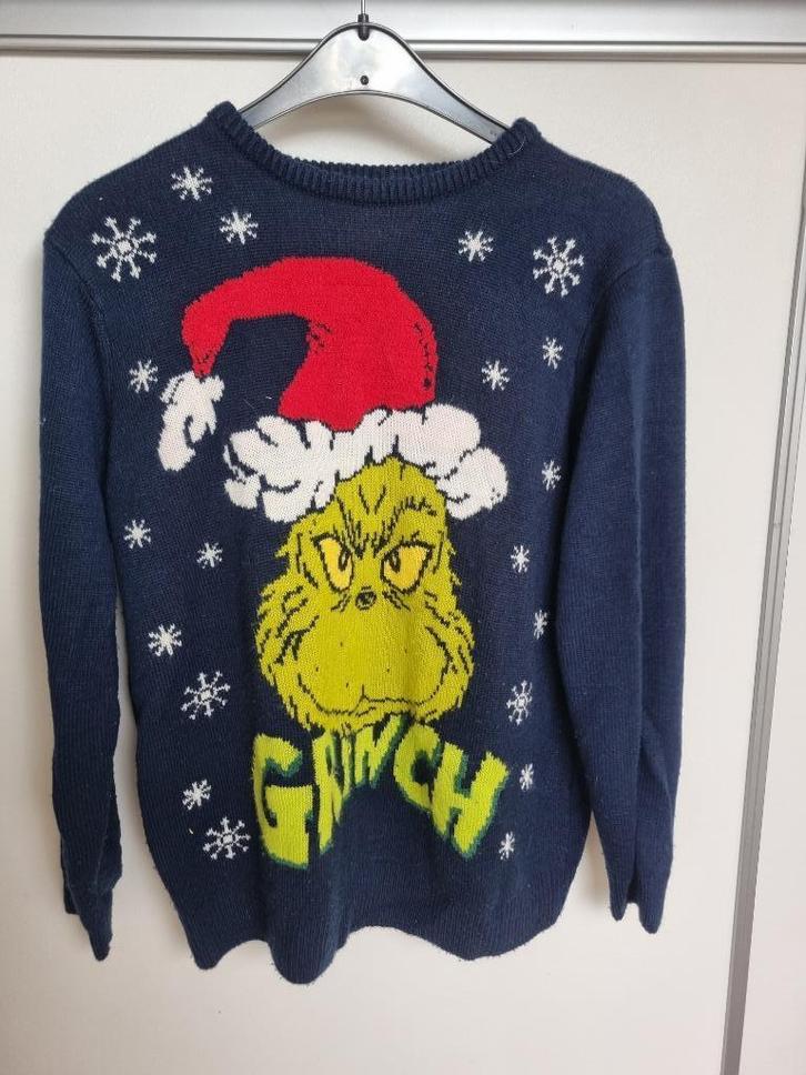 Kerst trui Grinch (maat XL), Diversen, Kerst, Gebruikt, Ophalen of Verzenden