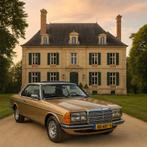 Mercedes-Benz 200-Serie 230 CE Coupe 1984 Beige Oldtimer, Auto's, Euro 5, 4 cilinders, Bedrijf, Grijs