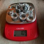 Zilveren Sieraden Collectie, Sieraden, Tassen en Uiterlijk, Ringen, 18 tot 19, Zo goed als nieuw, Dame of Heer, Zilver