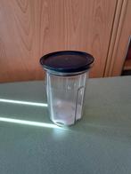 Tupperware zuurpot blauw klein compleet, Ophalen, Zo goed als nieuw, Blauw