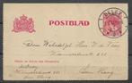 127. Postblad kaart met mooi Delft stempel, Postzegels en Munten, Verzenden, Briefkaart
