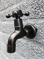Ijzeren kraan in mat zwart, Ophalen of Verzenden, Kraan
