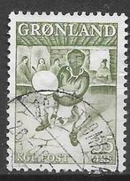 GROENLAND 1961, Postzegels en Munten, Postzegels | Europa | Scandinavië, Ophalen of Verzenden, Denemarken, Gestempeld