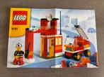Lego Town Brandweerkazerne 6191, Kinderen en Baby's, Speelgoed | Duplo en Lego, Ophalen of Verzenden, Zo goed als nieuw, Complete set