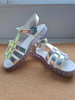 Bibi Sandalen Parelmoer Metallic - Maat 37, Kleding | Dames, Schoenen, Bibi, Overige kleuren, Nieuw, Sandalen of Muiltjes
