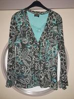 Via Appia Due, blouse, shirt, 44, Kleding | Dames, Ophalen of Verzenden, Zo goed als nieuw, Maat 42/44 (L), Blauw