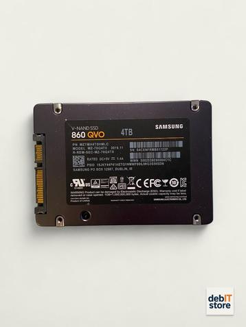 Samsung 860 QVO 4tb SSD beschikbaar voor biedingen