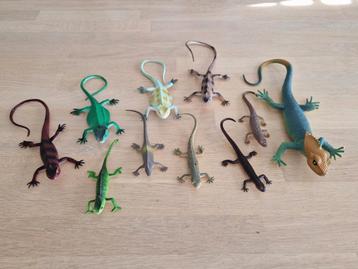 Speelgoed dieren salamanders en hagedissen 