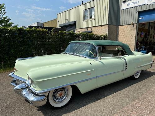 cadillac 1956 cabriolet, Auto's, Oldtimers, Particulier, Cadillac, Benzine, Cabriolet, Automaat, Groen, Ophalen