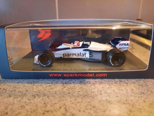 Brabham BT52 Winner Brazilian GP 1983 Nelson Piquet 1:43, Hobby en Vrije tijd, Modelauto's | 1:43, Zo goed als nieuw, Auto, Overige merken