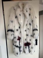 Echte bontjas Vos, Italiaanse bont maat M, Kleding | Dames, Jassen | Winter, Maat 38/40 (M), Made in Italy, Wit, Ophalen of Verzenden