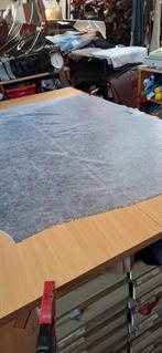 Runderprent, AA, zwart, zilver geblokt, Hele of HALVE HUID, Overige kleuren, 120 cm of meer, Leer of Kunstleer, Nieuw