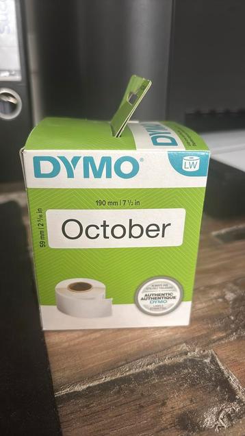 Dymo labels 59mm X 190mm beschikbaar voor biedingen